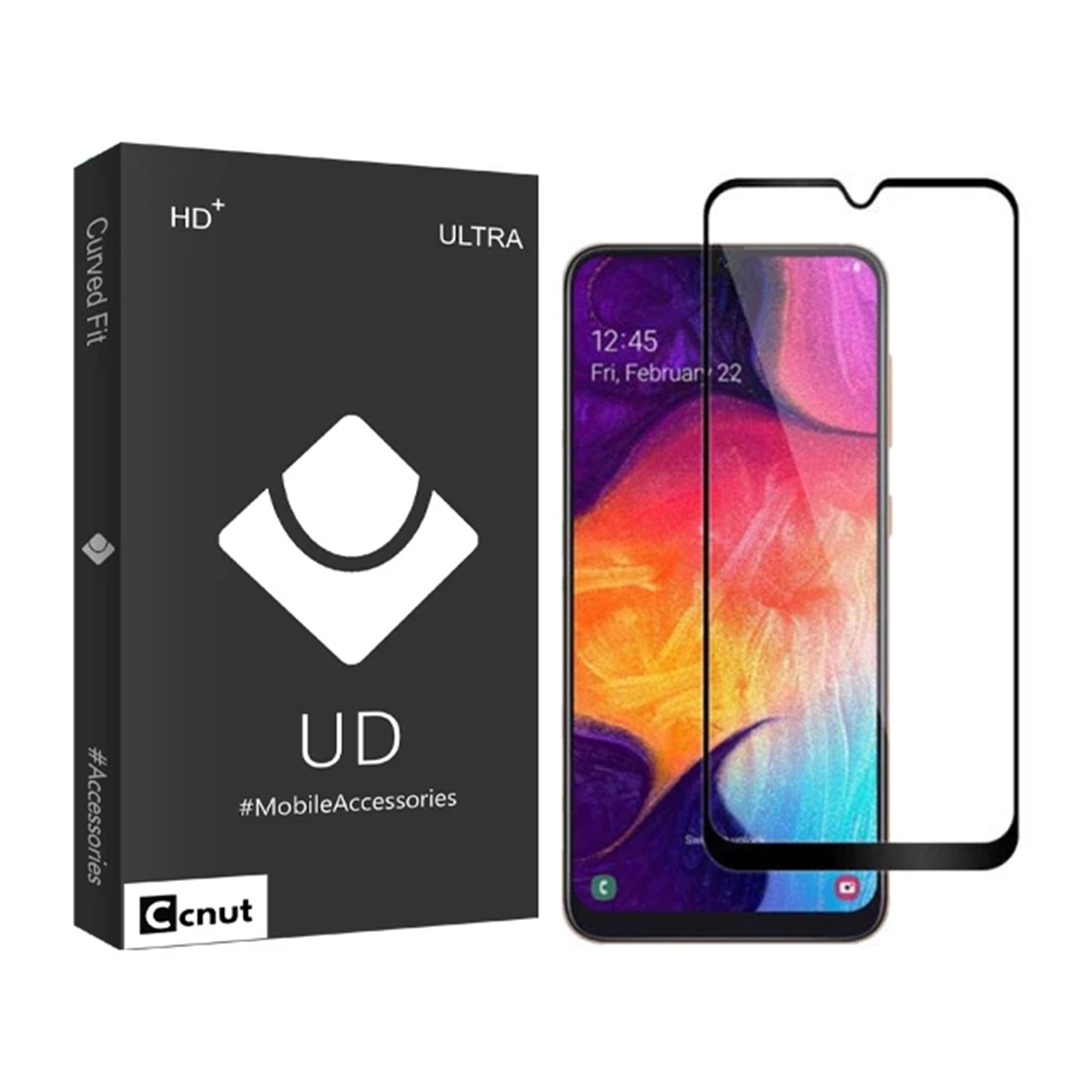 محافظ صفحه نمایش سرامیکی گوشی سامسونگ Galaxy A30 - A50 کوکونات مدل UD Black محافظ صفحه نمایش سرامیکی گوشی سامسونگ Galaxy A30 - A50 کوکونات مدل UD Black