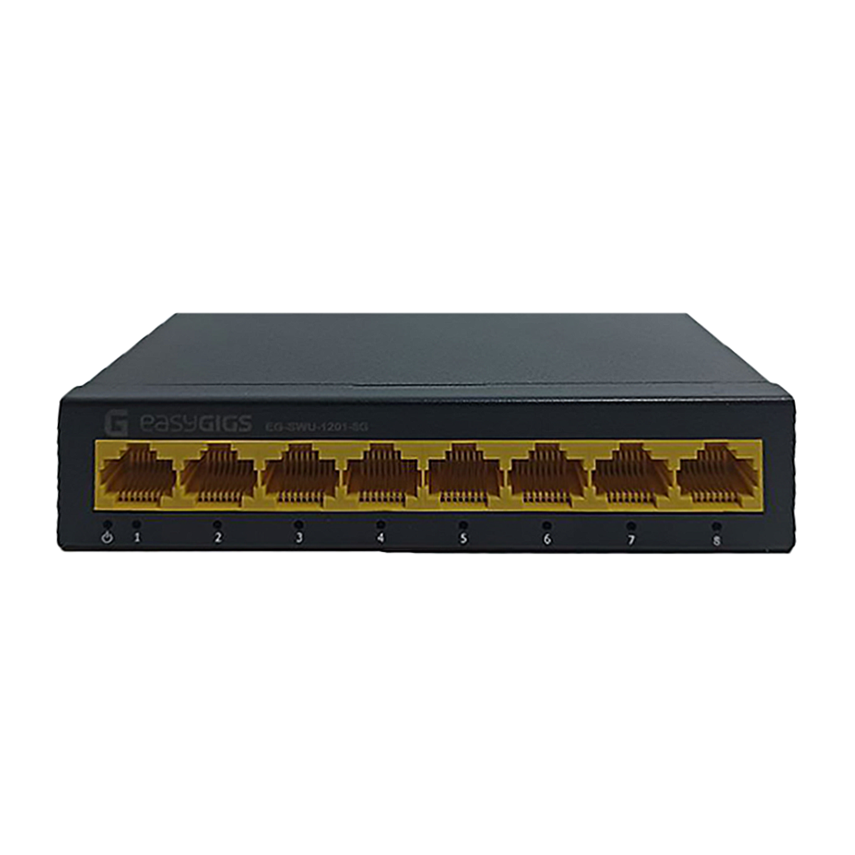 سوئیچ شبکه 8 پورت ایزیگیگز مدل EG-SWU-1201-8G سوئیچ شبکه 8 پورت ایزیگیگز مدل EG-SWU-1201-8G