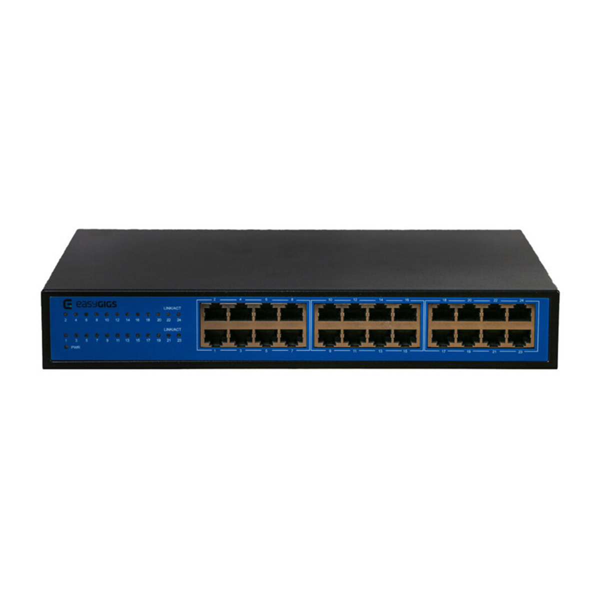 سوئیچ شبکه 24 پورت ایزیگیگز مدل EG-SWU-1201-24G سوئیچ شبکه 24 پورت ایزیگیگز مدل EG-SWU-1201-24G