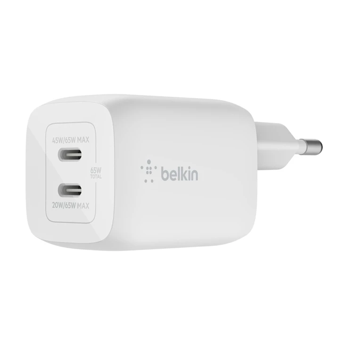 شارژر دیواری بلکین مدل WCH013vf USB-C توان 65 وات شارژر دیواری بلکین مدل WCH013vf USB-C توان 65 وات