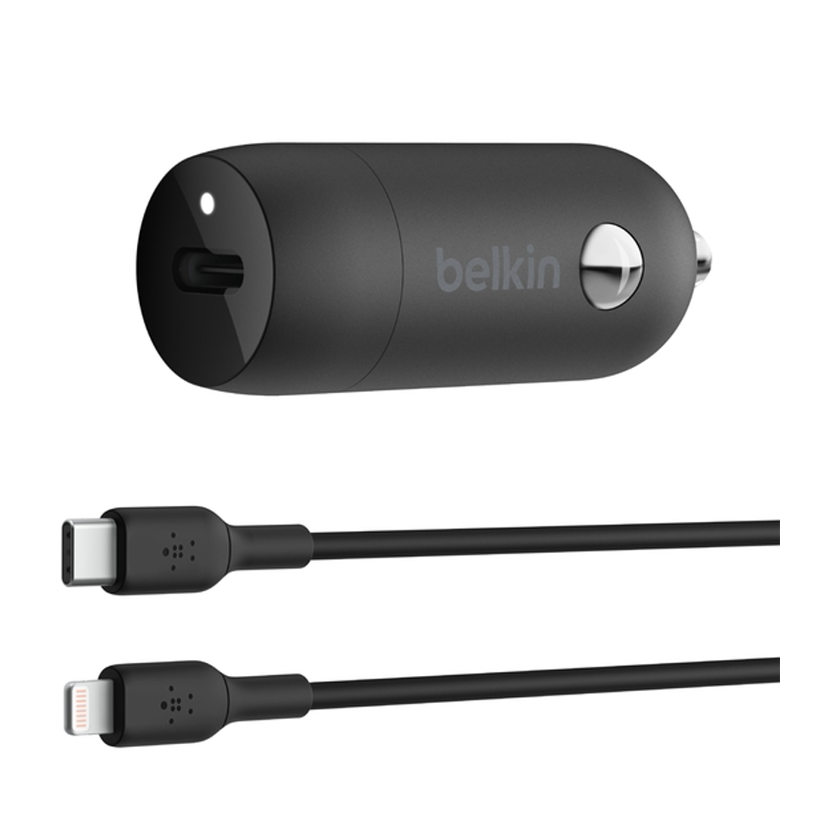 شارژر فندکی بلکین مدل CCA004bt توان 30 وات به همراه کابل USB-C به لایتنینگ شارژر فندکی بلکین مدل CCA004bt توان 30 وات به همراه کابل USB-C به لایتنینگ