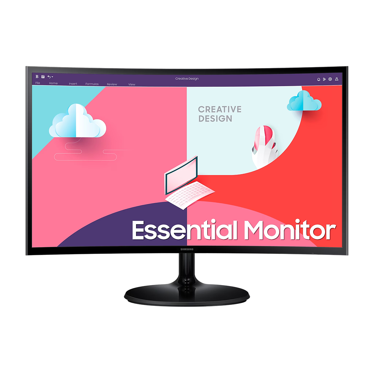 مانیتور سامسونگ مدل LS24C360 سایز 24 اینچ مانیتور سامسونگ مدل LS24C360 سایز 24 اینچ