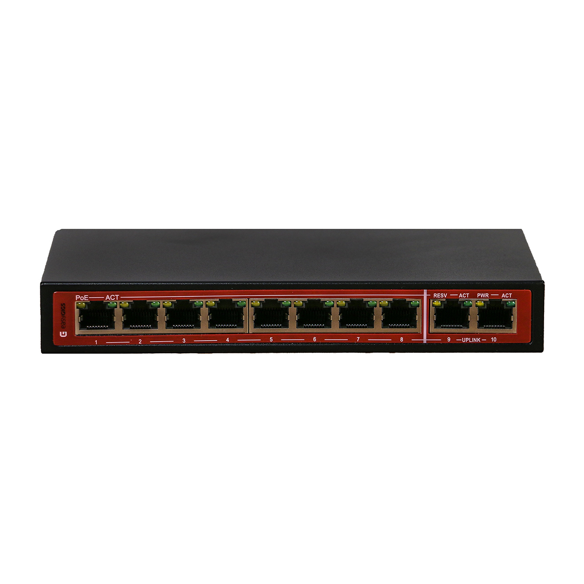 سوئیچ شبکه 8 پورت ایزیگیگز مدل EG-SWU-1401-10GP سوئیچ شبکه 8 پورت ایزیگیگز مدل EG-SWU-1401-10GP