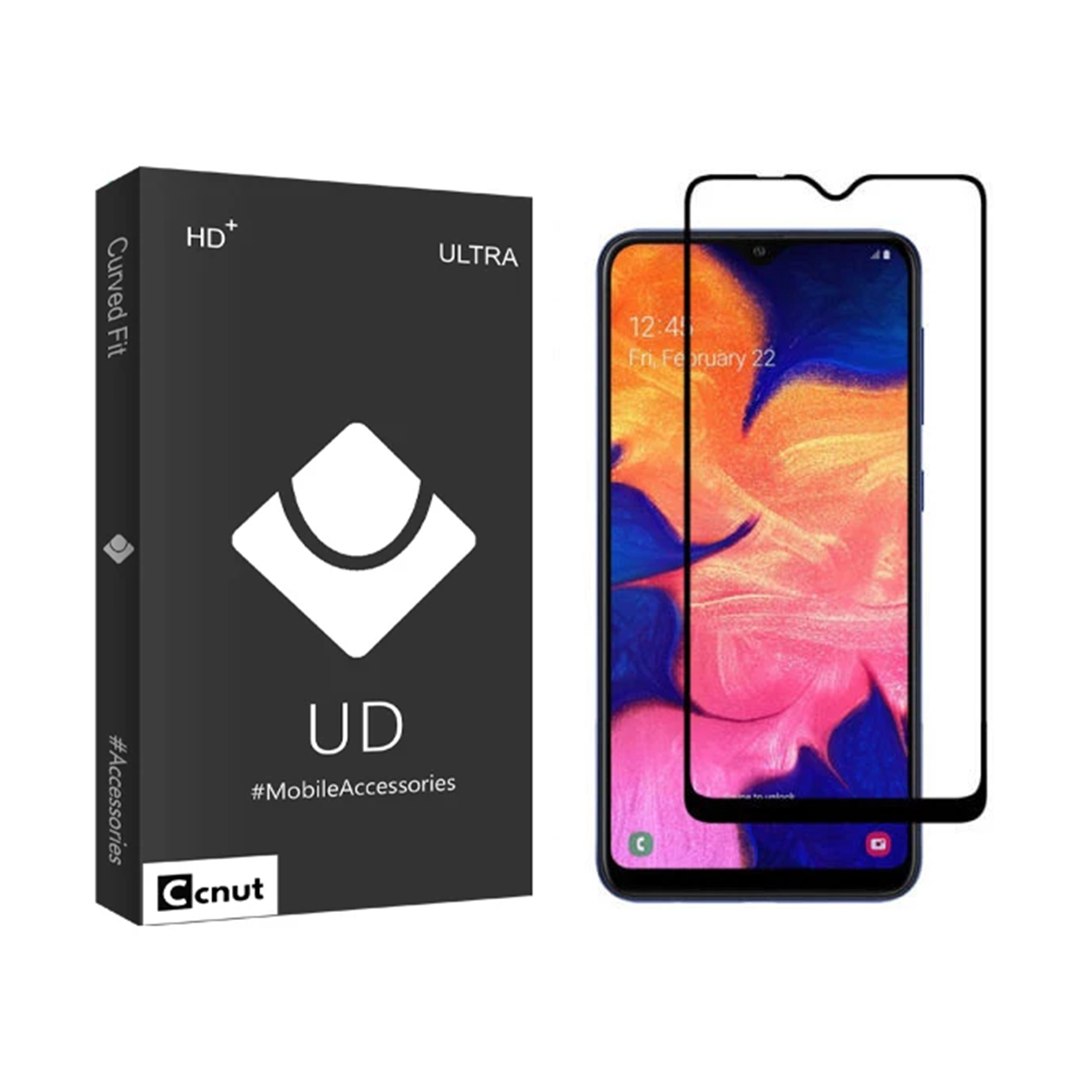 گلس گوشی سامسونگ Galaxy A20 - a50 کوکونات مدل UD Black گلس گوشی سامسونگ Galaxy A20 - a50 کوکونات مدل UD Black