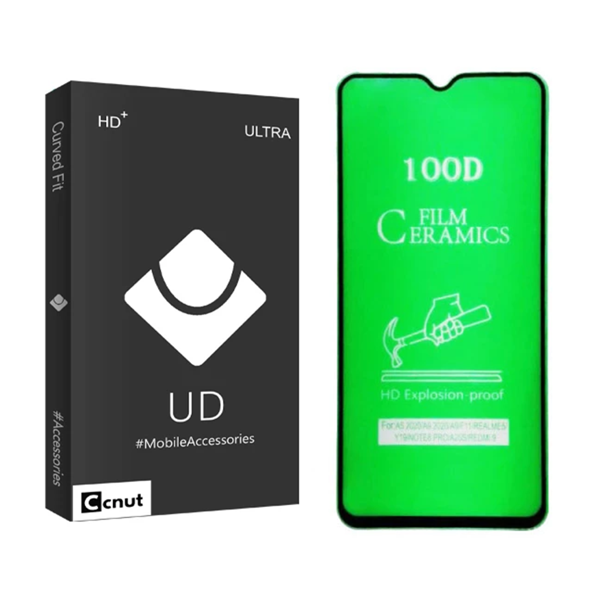 محافظ صفحه نمایش سرامیکی گوشی سامسونگ Galaxy A10 - A10s - M10 کوکونات مدل UD Black محافظ صفحه نمایش سرامیکی گوشی سامسونگ Galaxy A10 - A10s - M10 کوکونات مدل UD Black