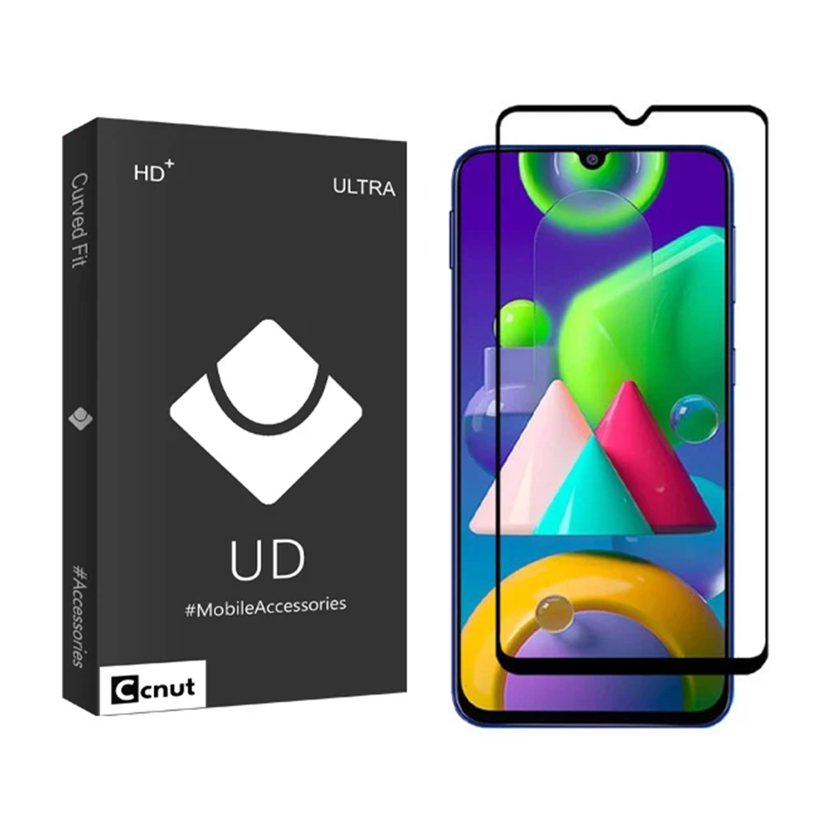گلس گوشی سامسونگ Galaxy M21 کوکونات مدل UD Black گلس گوشی سامسونگ Galaxy M21 کوکونات مدل UD Black