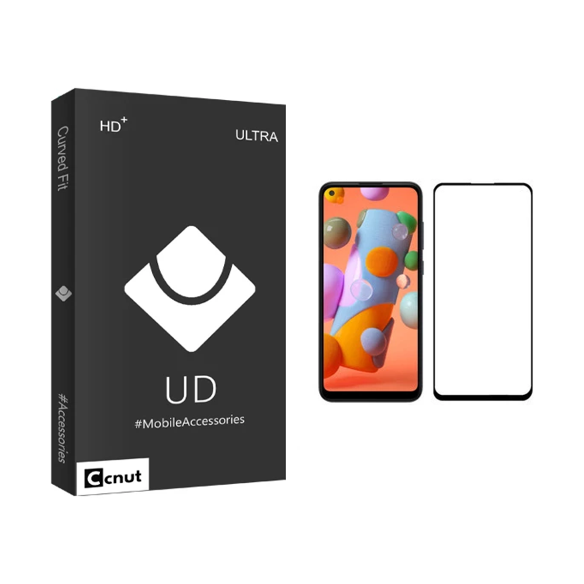 گلس گوشی سامسونگ Galaxy A11 کوکونات مدل UD Black گلس گوشی سامسونگ Galaxy A11 کوکونات مدل UD Black