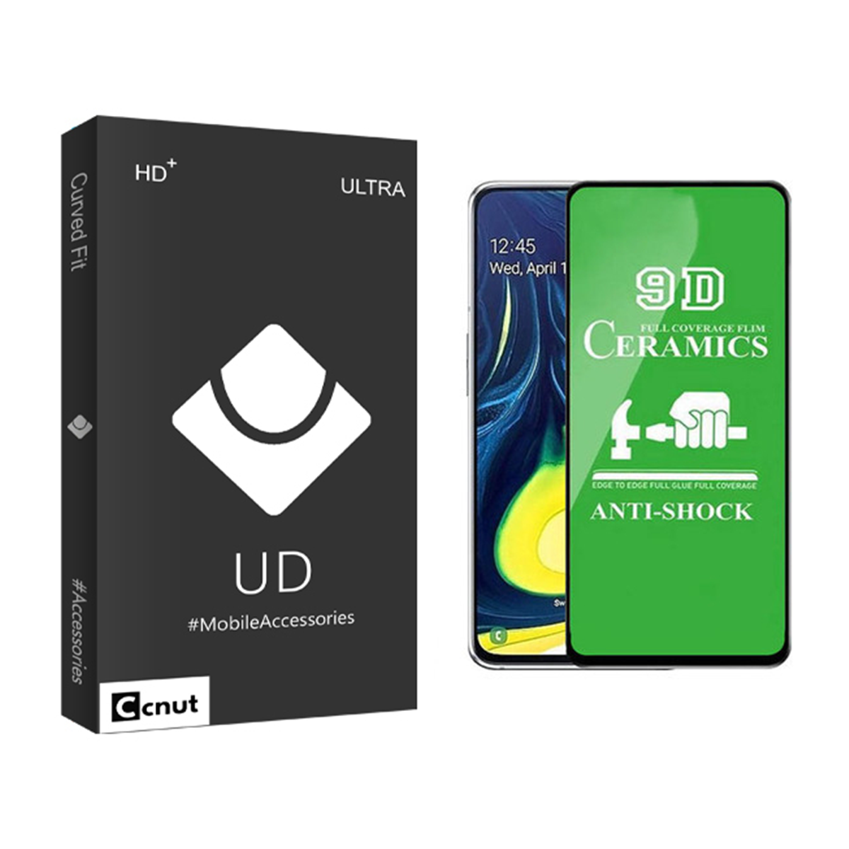 محافظ صفحه نمایش سرامیکی گوشی سامسونگ Galaxy A10 - A10s - M10 کوکونات مدل UD Black محافظ صفحه نمایش سرامیکی گوشی سامسونگ Galaxy A10 - A10s - M10 کوکونات مدل UD Black