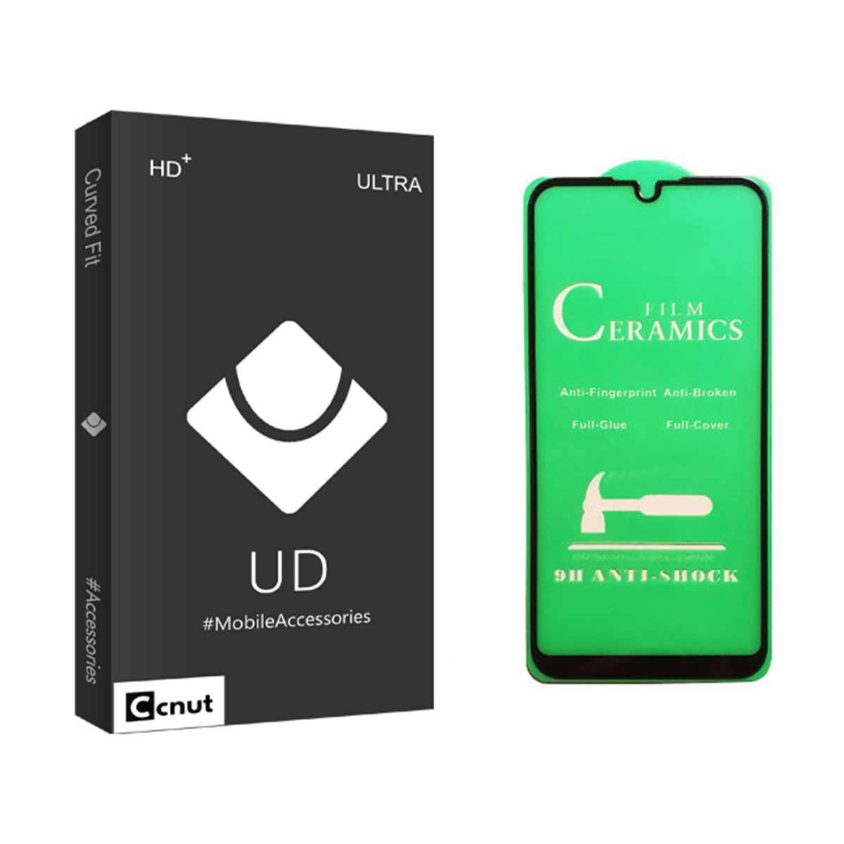 گلس گوشی آنر 8S کوکونات مدل UD Black  گلس گوشی آنر 8S کوکونات مدل UD Black