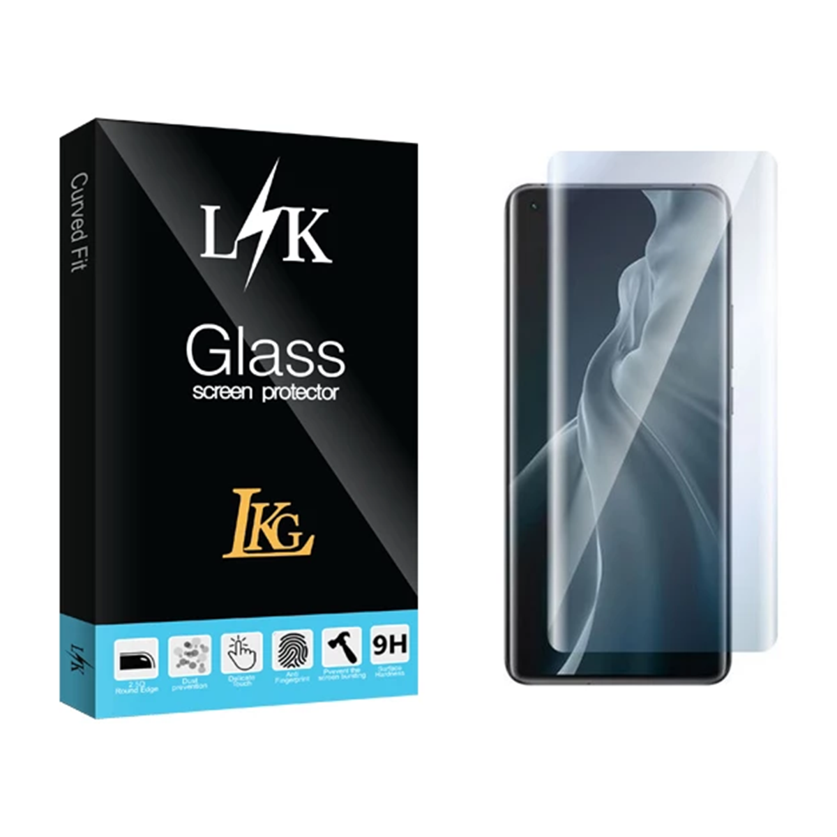 گلس گوشی شیائومی Mi 11 Ultra ال کا جی مدل LKK UV گلس گوشی شیائومی Mi 11 Ultra ال کا جی مدل LKK UV