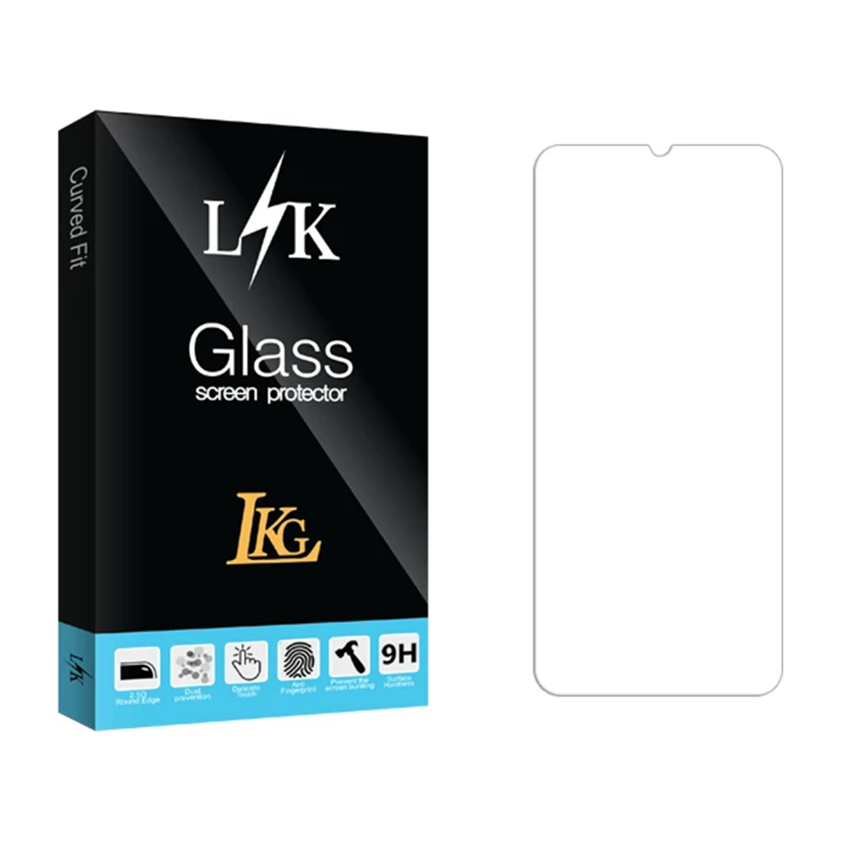 گلس گوشی پوکو C55 ال کا جی مدل LKK