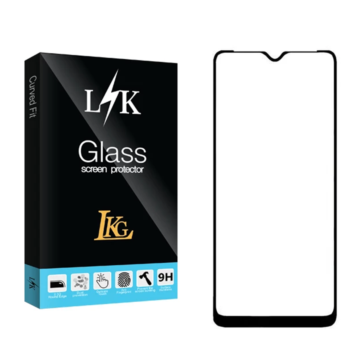 محافظ صفحه نمایش گوشی ریلمی C30 ال کا جی سرامیکی مدل LK2