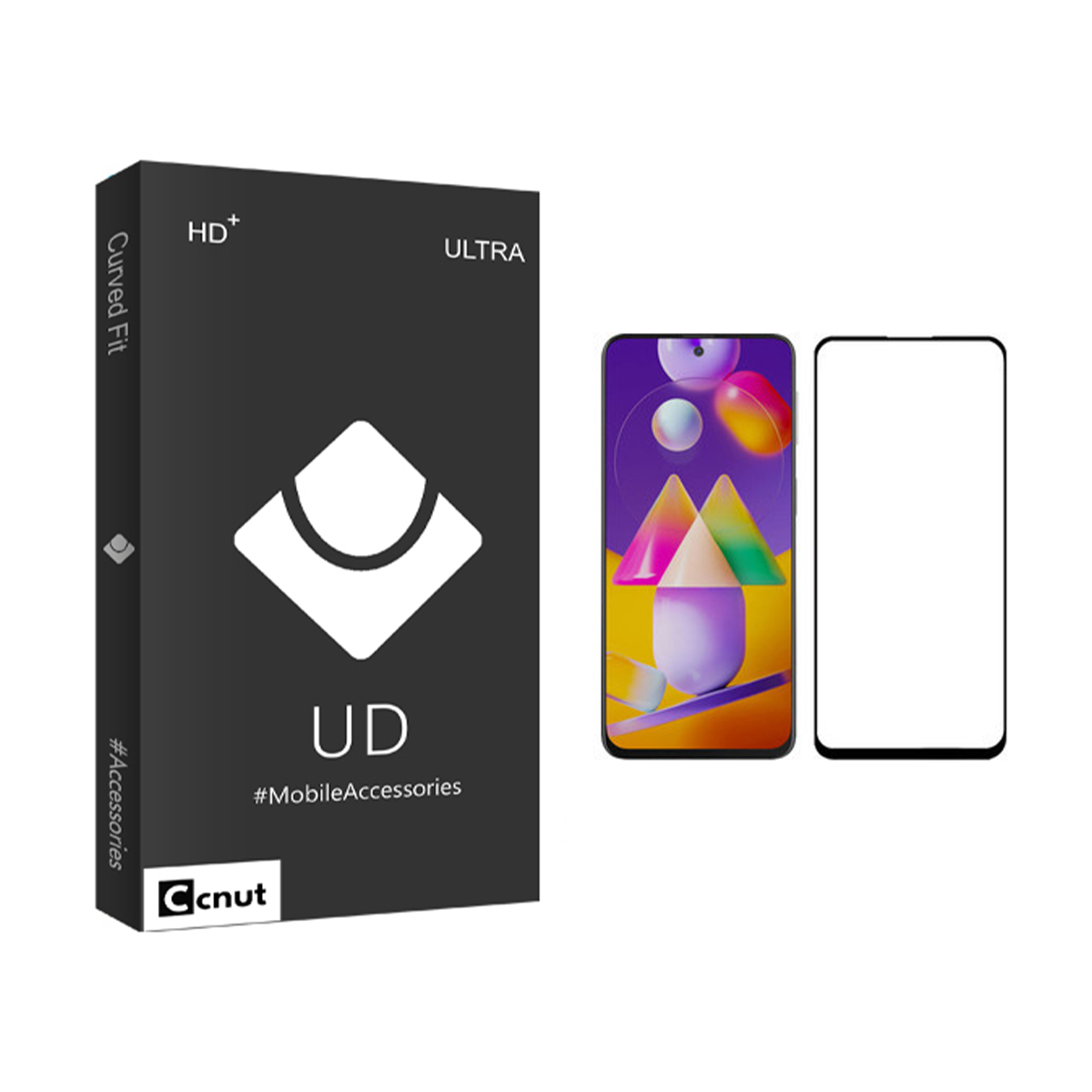 گلس گوشی سامسونگ Galaxy M31s کوکونات مدل UD Black گلس گوشی سامسونگ Galaxy M31s کوکونات مدل UD Black