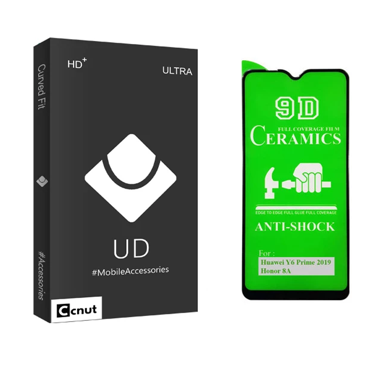 گلس گوشی آنر 8A - Y6 Prime 2019 کوکونات مدل UD Black گلس گوشی آنر 8A - Y6 Prime 2019 کوکونات مدل UD Black