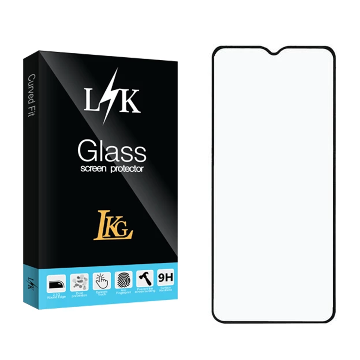 محافظ صفحه نمایش سرامیکی گوشی آنر X6 ال کا جی مدل LK2 محافظ صفحه نمایش سرامیکی گوشی آنر X6 ال کا جی مدل LK2