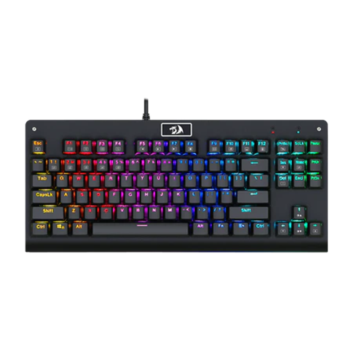 کیبورد گیمینگ ردراگون مدل K568 RGB DARK AVENGER سوئیچ آبی 