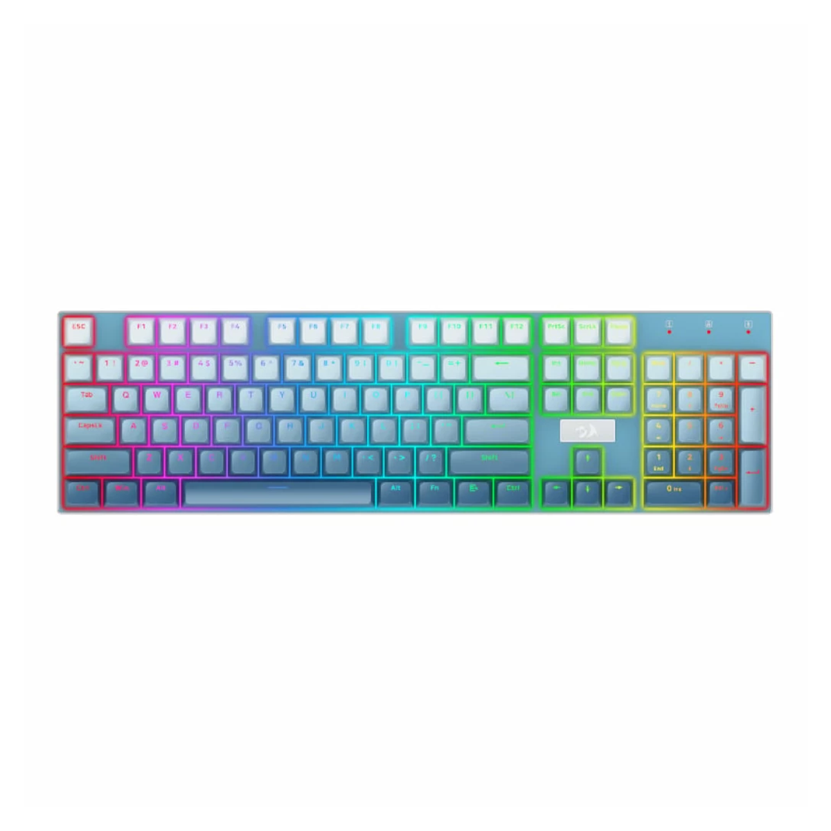 کیبورد گیمینگ ردراگون مدل K556 GWB RGB سوئیچ قرمز کیبورد گیمینگ ردراگون مدل K556 GWB RGB سوئیچ قرمز