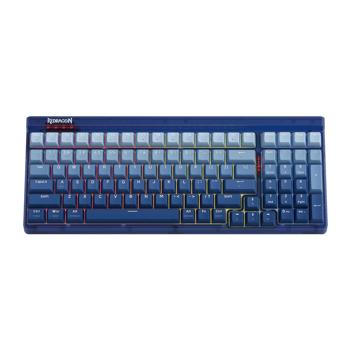 کیبورد گیمینگ ردراگون مدل Garen K656 Pro سوئیچ بنفش کیبورد گیمینگ ردراگون مدل Garen K656 Pro سوئیچ بنفش