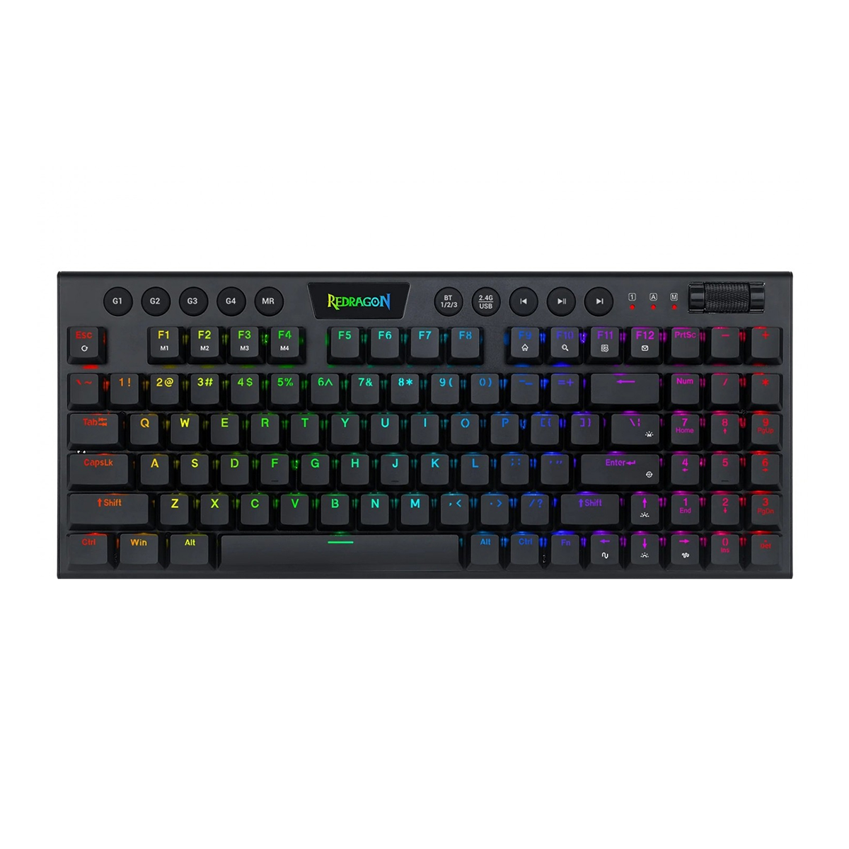 کیبورد گیمینگ ردراگون مدل Yi Pro K625P-KBS RGB سوئیچ آبی