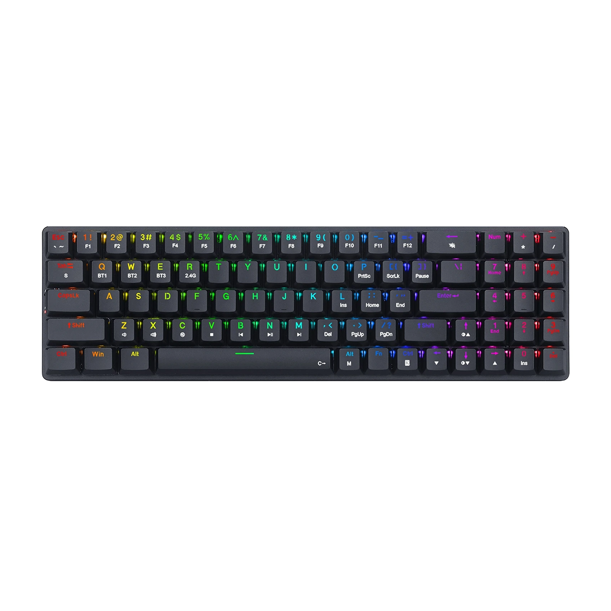 کیبورد گیمینگ ردراگون مدل ASHE Pro K626P-KBS RGB سوئیچ آبی کیبورد گیمینگ ردراگون مدل ASHE Pro K626P-KBS RGB سوئیچ آبی