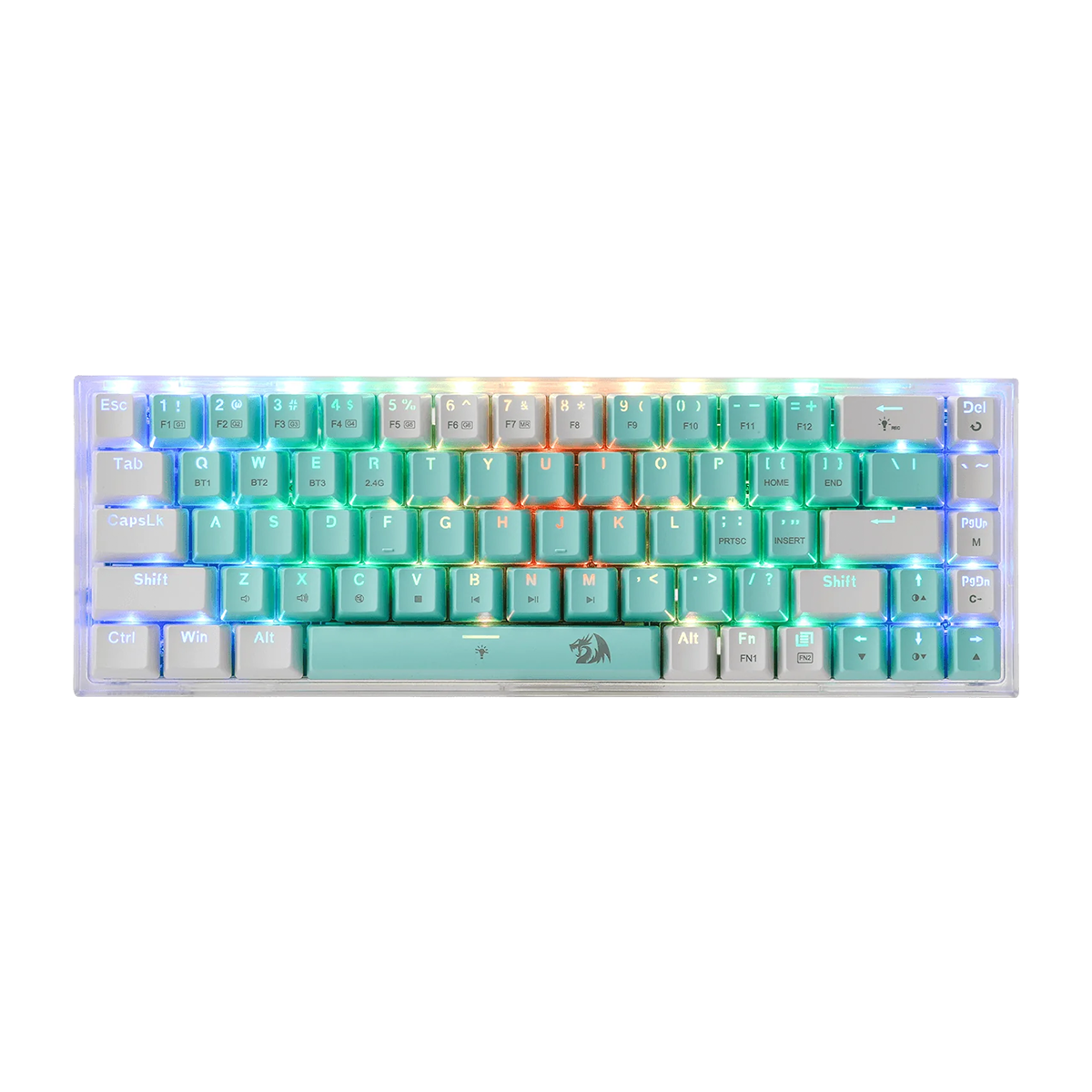 کیبورد گیمینگ ردراگون مدل Castor K631 PRO RGB GW سوئیچ قرمز کیبورد گیمینگ ردراگون مدل Castor K631 PRO RGB GW سوئیچ قرمز