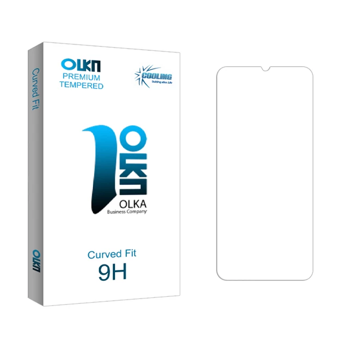 گلس گوشی پوکو C55 کولینگ مدل Olka گلس گوشی پوکو C55 کولینگ مدل Olka