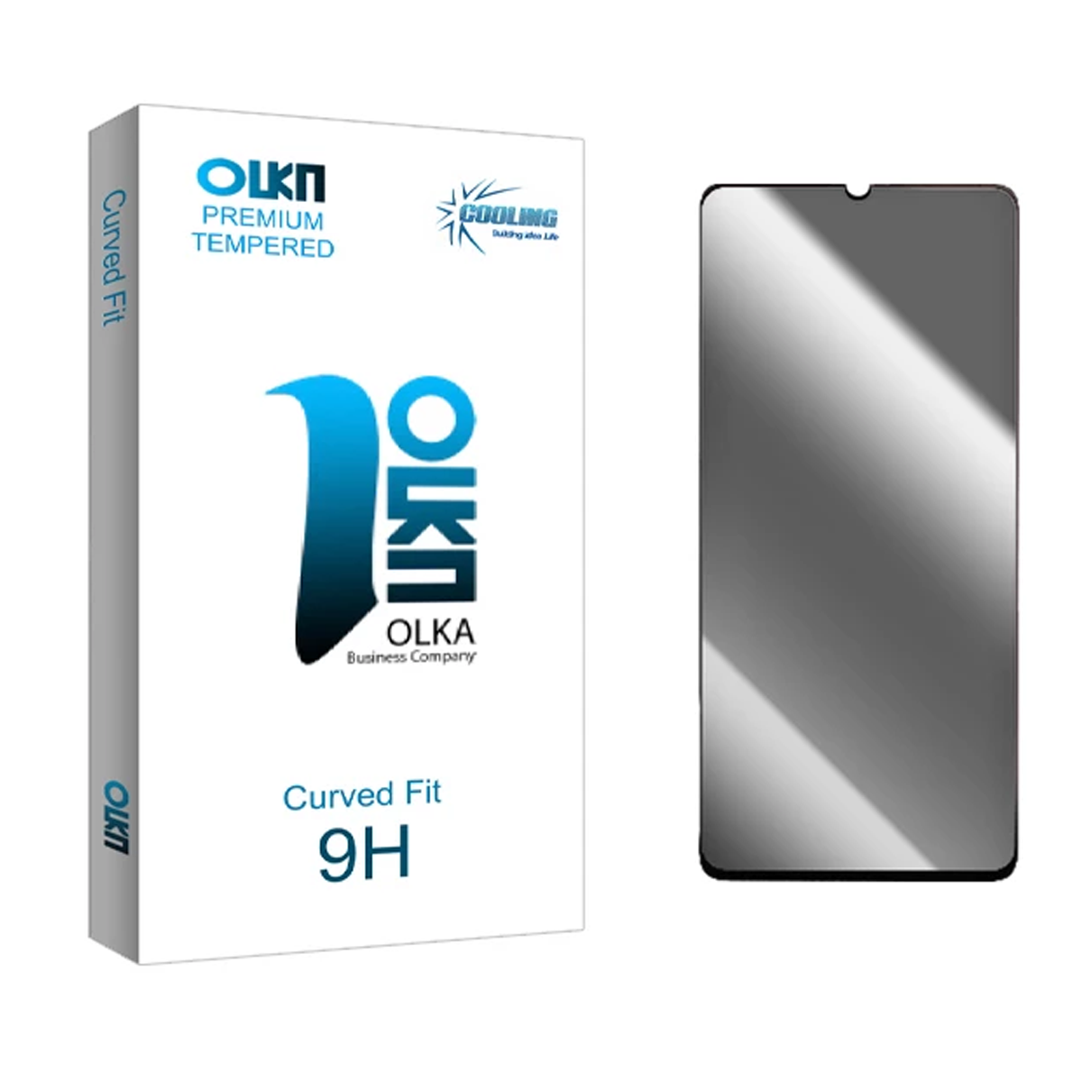 گلس حریم شخصی گوشی پوکو C55 کولینگ مدل Olka گلس حریم شخصی گوشی پوکو C55 کولینگ مدل Olka