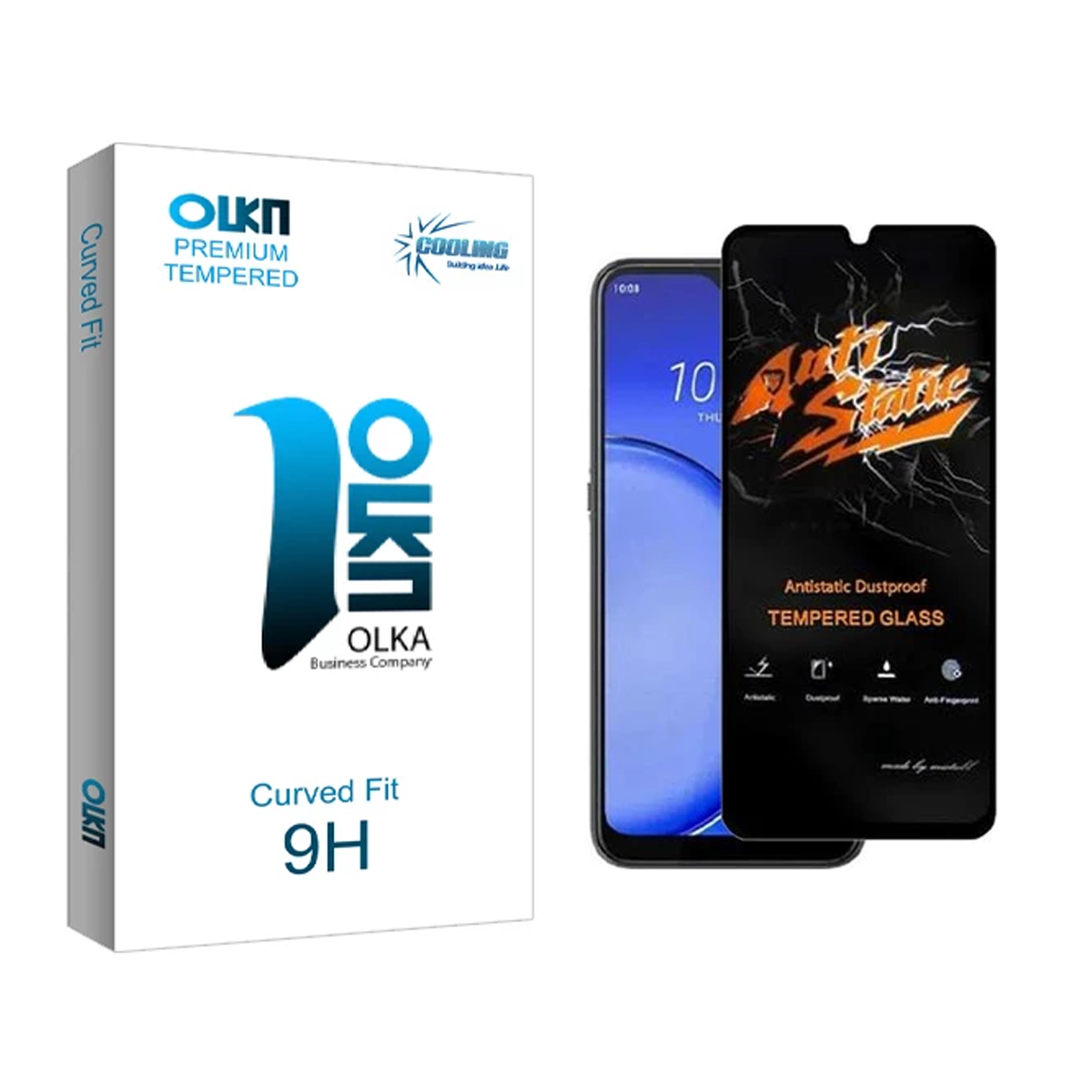 گلس گوشی سامسونگ Galaxy F34 5G کولینگ مدل Olka Antistatic گلس گوشی سامسونگ Galaxy F34 5G کولینگ مدل Olka Antistatic