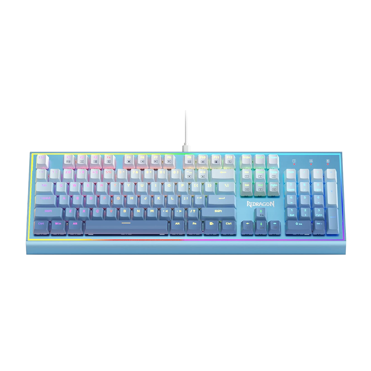 کیبورد گیمینگ ردراگون مدل Bluesiren K654 سوئیچ قرمز 