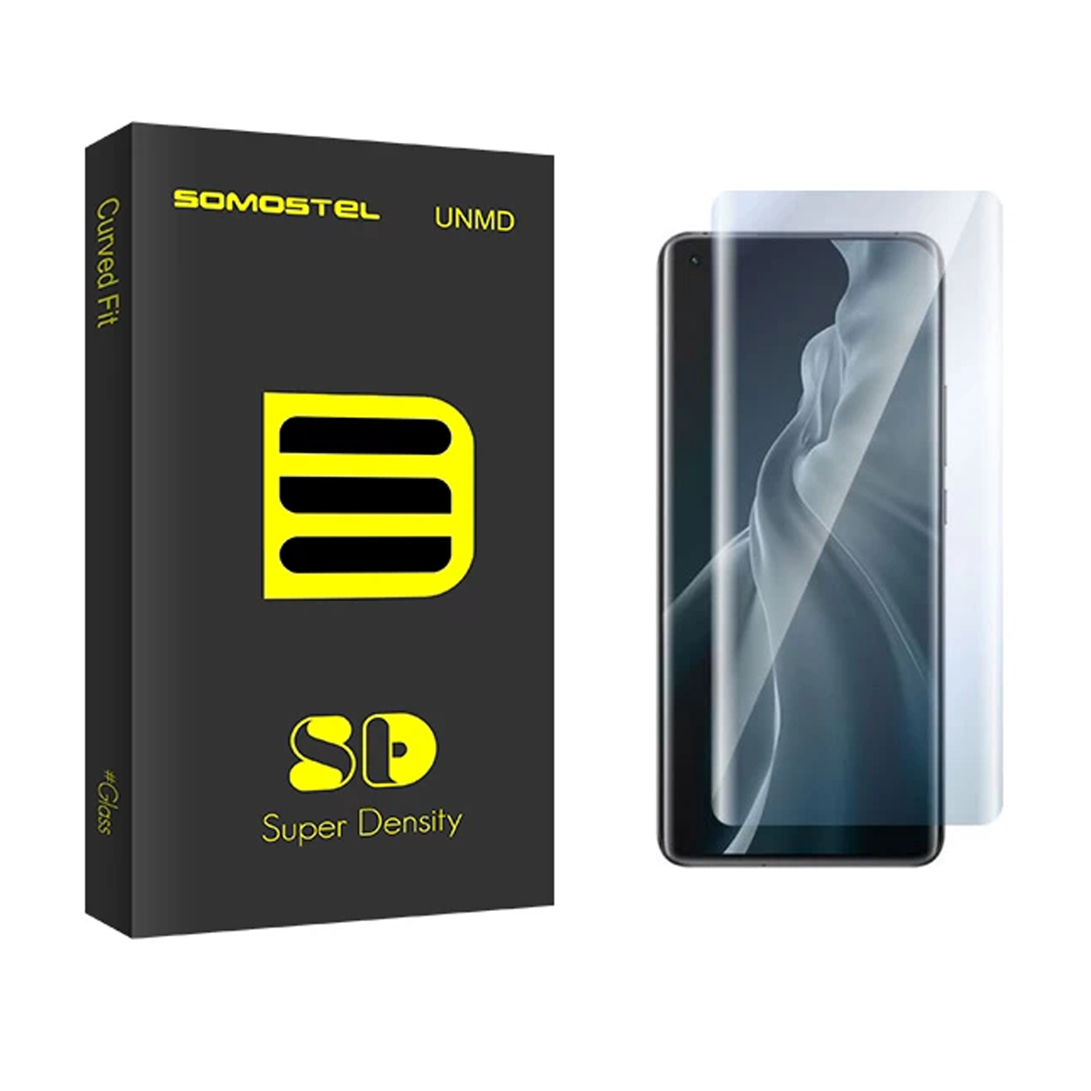 گلس گوشی شیائومی Mi 11 Ultra سوماستل مدل SD UV گلس گوشی شیائومی Mi 11 Ultra سوماستل مدل SD UV