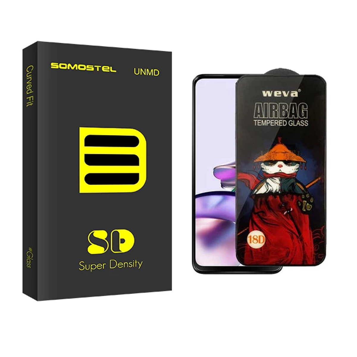 گلس گوشی موتورولا Moto G13 سوماستل مدل SD Airbag