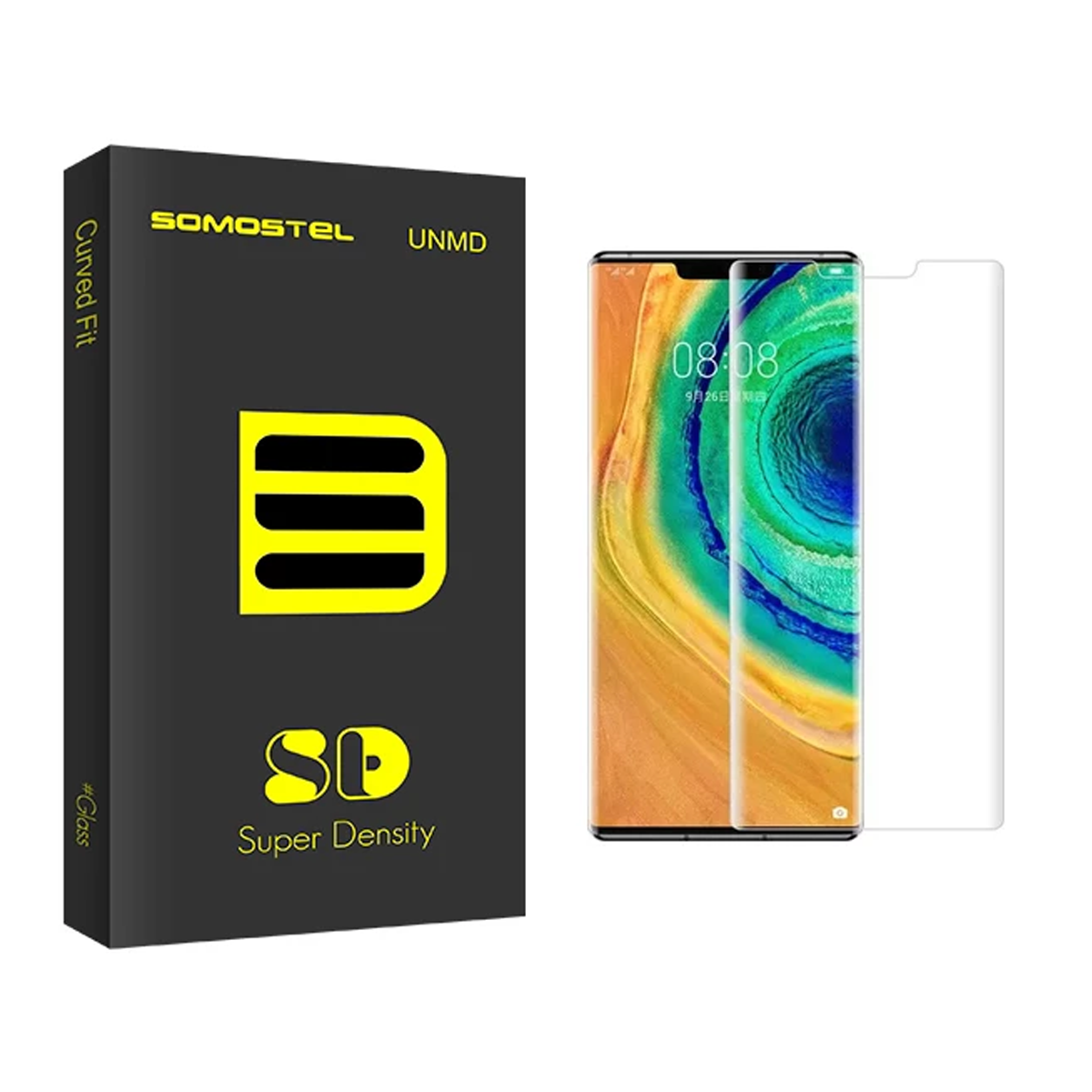 گلس گوشی هوآوی Mate 30 Pro سوماستل مدل SD UV گلس گوشی هوآوی Mate 30 Pro سوماستل مدل SD UV