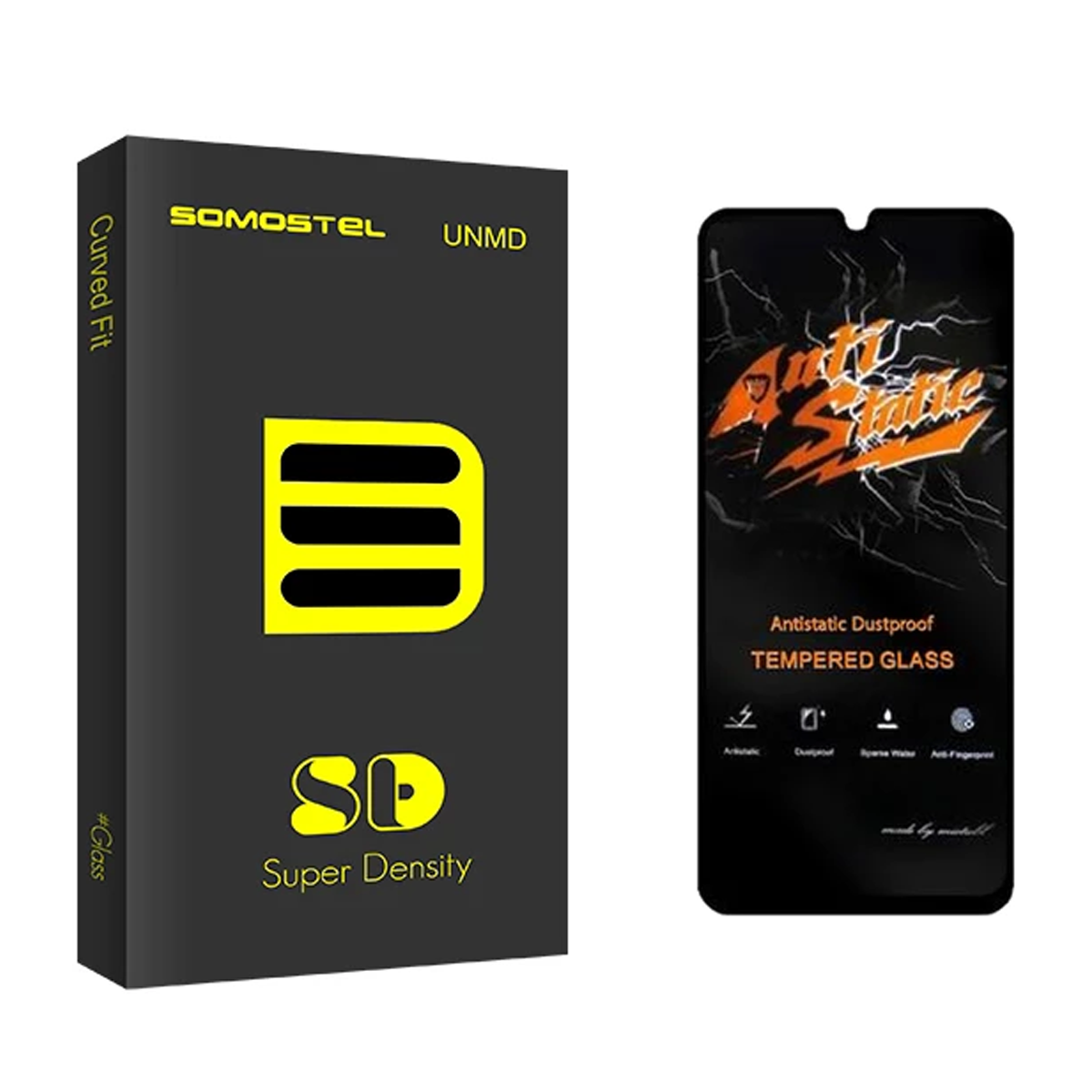 گلس گوشی پوکو C55 سوماستل مدل SD Antistatic گلس گوشی پوکو C55 سوماستل مدل SD Antistatic