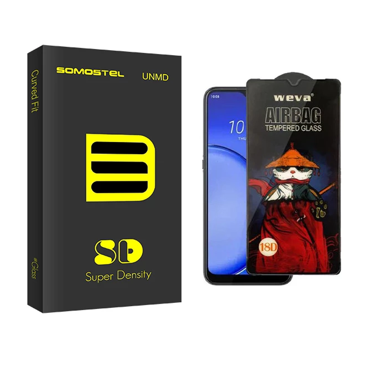 گلس گوشی سامسونگ Galaxy F34 5G سوماستل مدل SD Airbag گلس گوشی سامسونگ Galaxy F34 5G سوماستل مدل SD Airbag