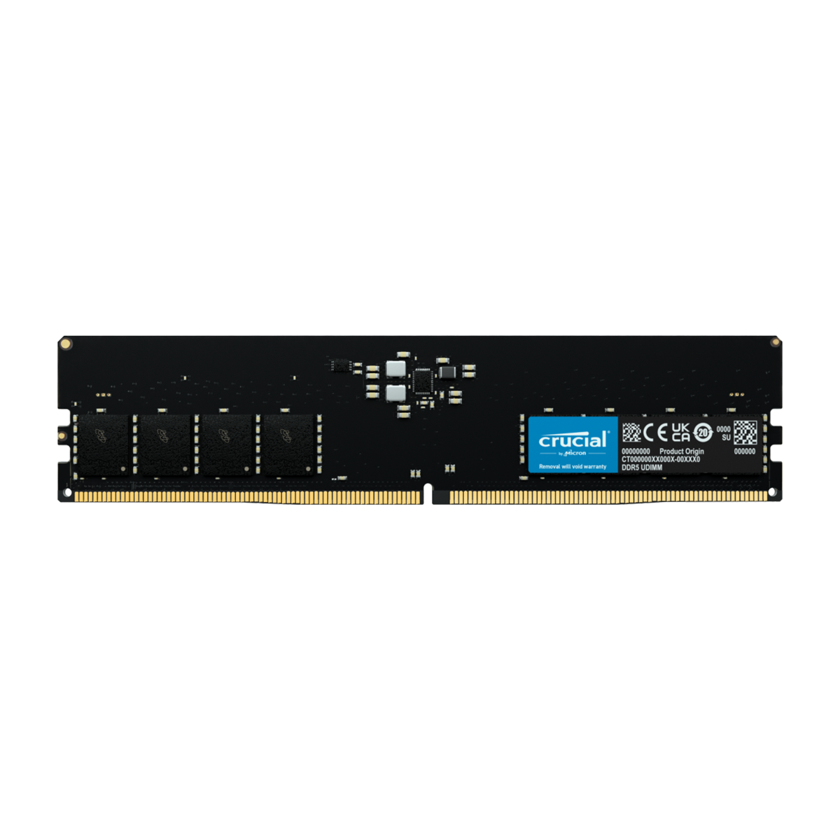 رم کامپیوتر DDR5 تک کاناله 4800 مگاهرتز CL40 کروشیال مدل CT32G48C40U5 ظرفیت 32 گیگابایت رم کامپیوتر DDR5 تک کاناله 4800 مگاهرتز CL40 کروشیال مدل CT32G48C40U5 ظرفیت 32 گیگابایت
