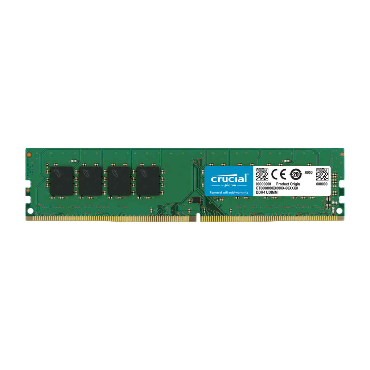رم کامپیوتر DDR4 تک کاناله 3200 مگاهرتز CL22 کروشیال مدل CT32G4DFD832A ظرفیت 32 گیگابایت رم کامپیوتر DDR4 تک کاناله 3200 مگاهرتز CL22 کروشیال مدل CT32G4DFD832A ظرفیت 32 گیگابایت