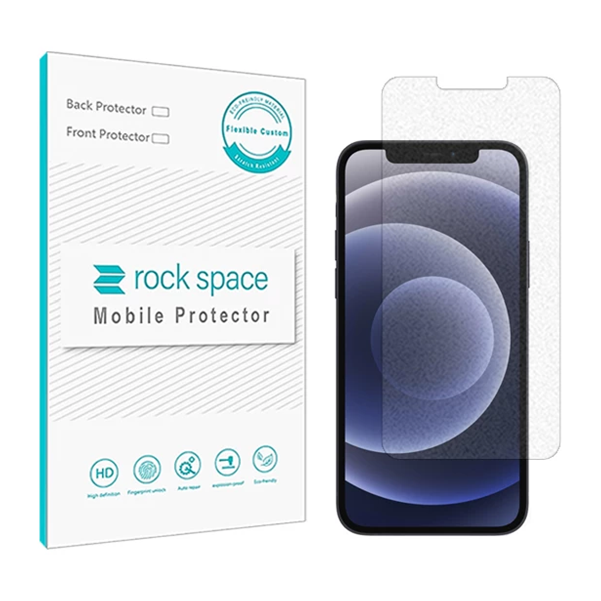 گلس گوشی اپل iPhone 12 راک اسپیس مات مدل HyGAM گلس گوشی اپل iPhone 12 راک اسپیس مات مدل HyGAM