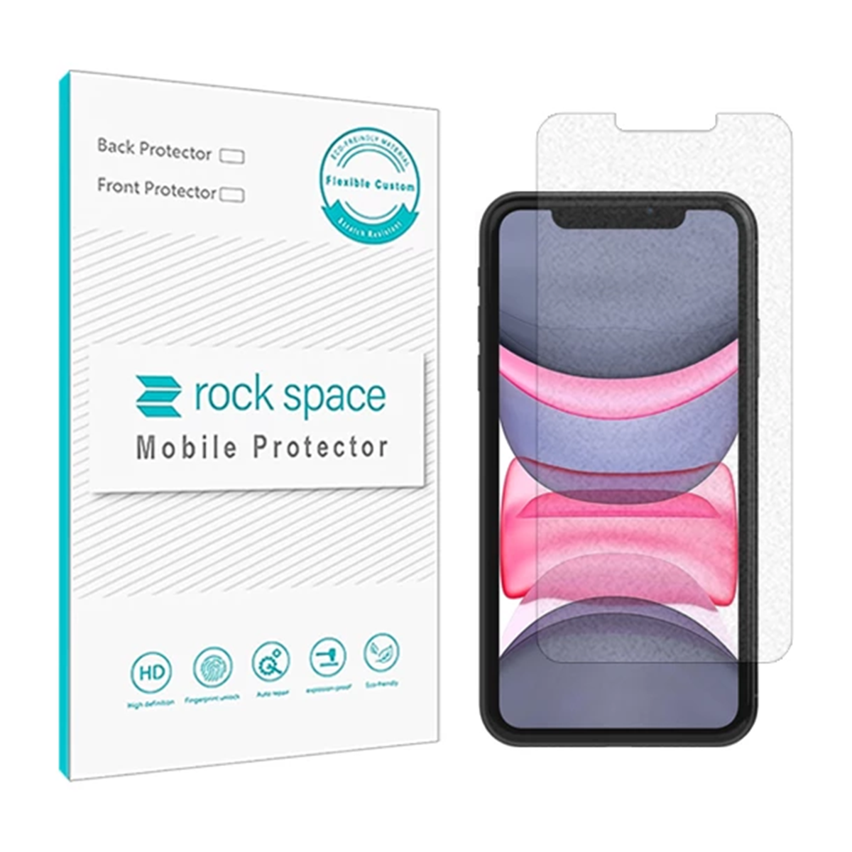 گلس گوشی اپل iPhone 11 راک اسپیس مات مدل HyGAM گلس گوشی اپل iPhone 11 راک اسپیس مات مدل HyGAM