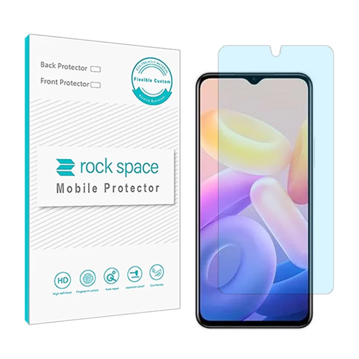 گلس مات گوشی ویوو Y33s 5G راک اسپیس مدل BLU گلس مات گوشی ویوو Y33s 5G راک اسپیس مدل BLU