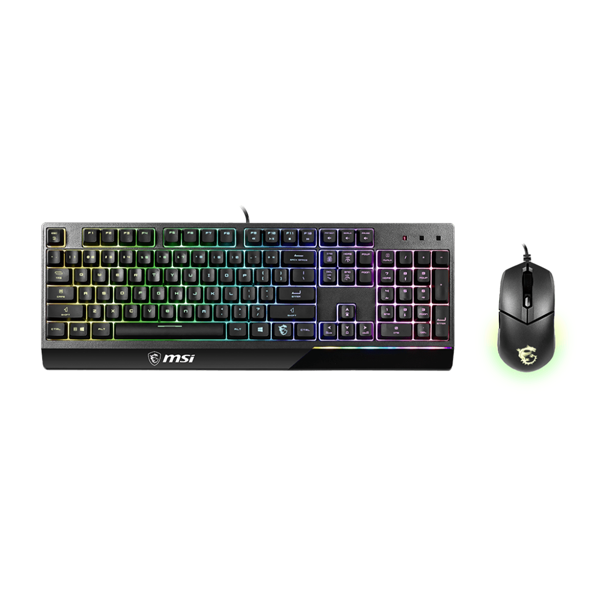 کیبورد و ماوس گیمینگ ام اس آی مدل VIGOR GK30 COMBO