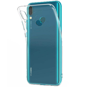 قاب ژلهای شفاف داخل کارتون مناسب برای گوشی هوآوی مدل Y9 2019 قاب ژلهای شفاف داخل کارتون مناسب برای گوشی هوآوی مدل Y9 2019