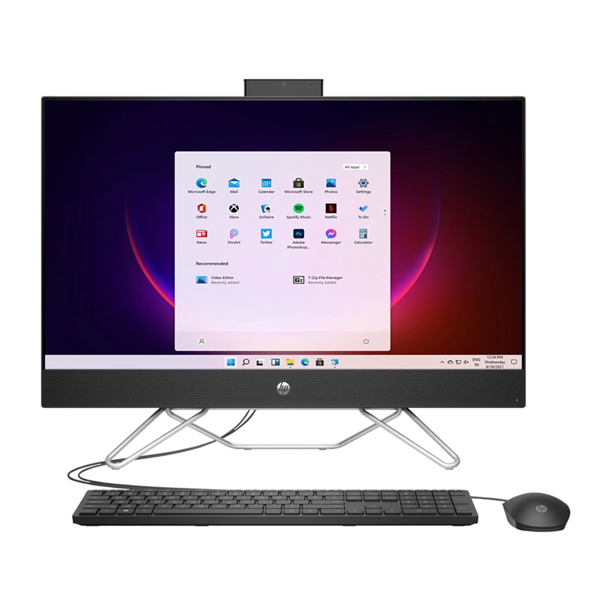 کامپیوتر All in One اچ پی 23.8 اینچی مدل CB1024 i5 ۱۲۳۵U 8GB 512GB کامپیوتر All in One اچ پی 23.8 اینچی مدل CB1024 i5 ۱۲۳۵U 8GB 512GB