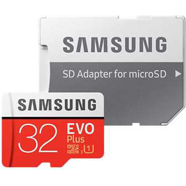 کارت حافظه microSDHC سامسونگ مدل Evo Plus کلاس 10 - ظرفیت 32 گیگابایت به همراه آداپتور SD کارت حافظه microSDHC سامسونگ مدل Evo Plus کلاس 10 - ظرفیت 32 گیگابایت به همراه آداپتور SD