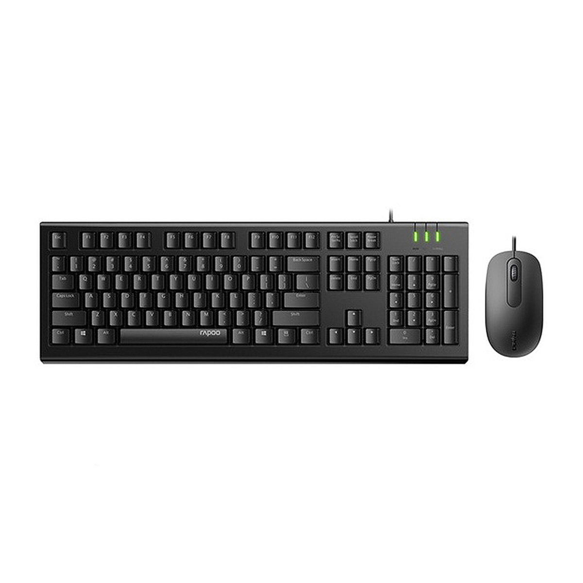 کیبورد و ماوس با سیم رپو مدل X120 Pro 