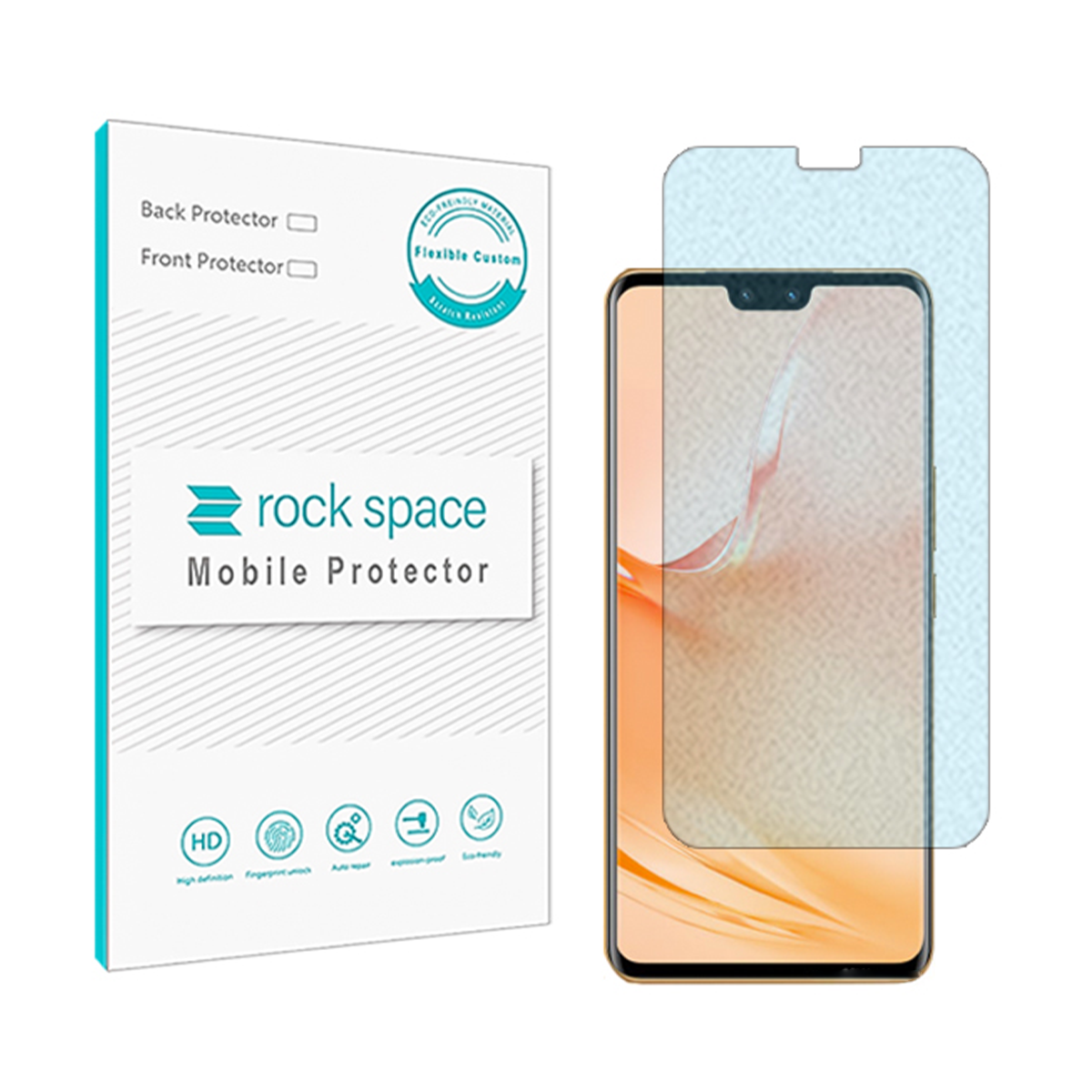 گلس مات گوشی ویوو V23 Pro راک اسپیس مدل MBLU  گلس مات گوشی ویوو V23 Pro راک اسپیس مدل MBLU