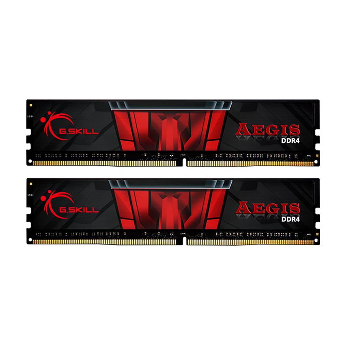 رم کامپیوتر DDR4 دو کاناله 3200 مگاهرتز CL16 جی اسکیل مدل Aegis ظرفیت 16 گیگابایت