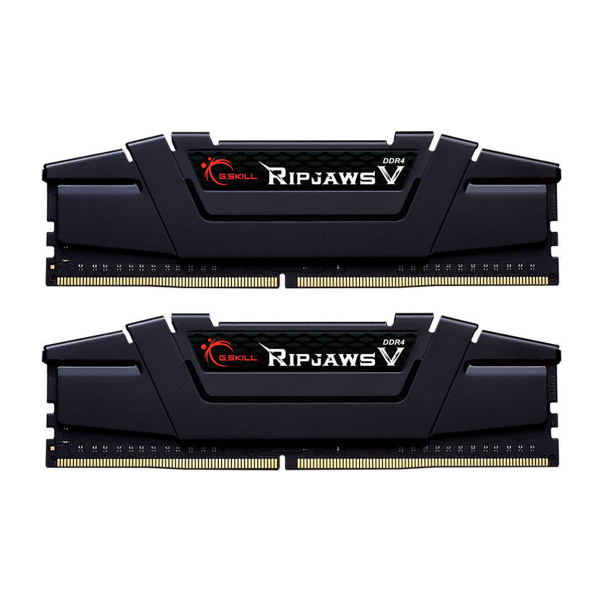 رم کامپیوتر DDR4 دو کاناله 3200 مگاهرتز CL16 جی اسکیل مدل Ripjaws V ظرفیت 32 گیگابایت