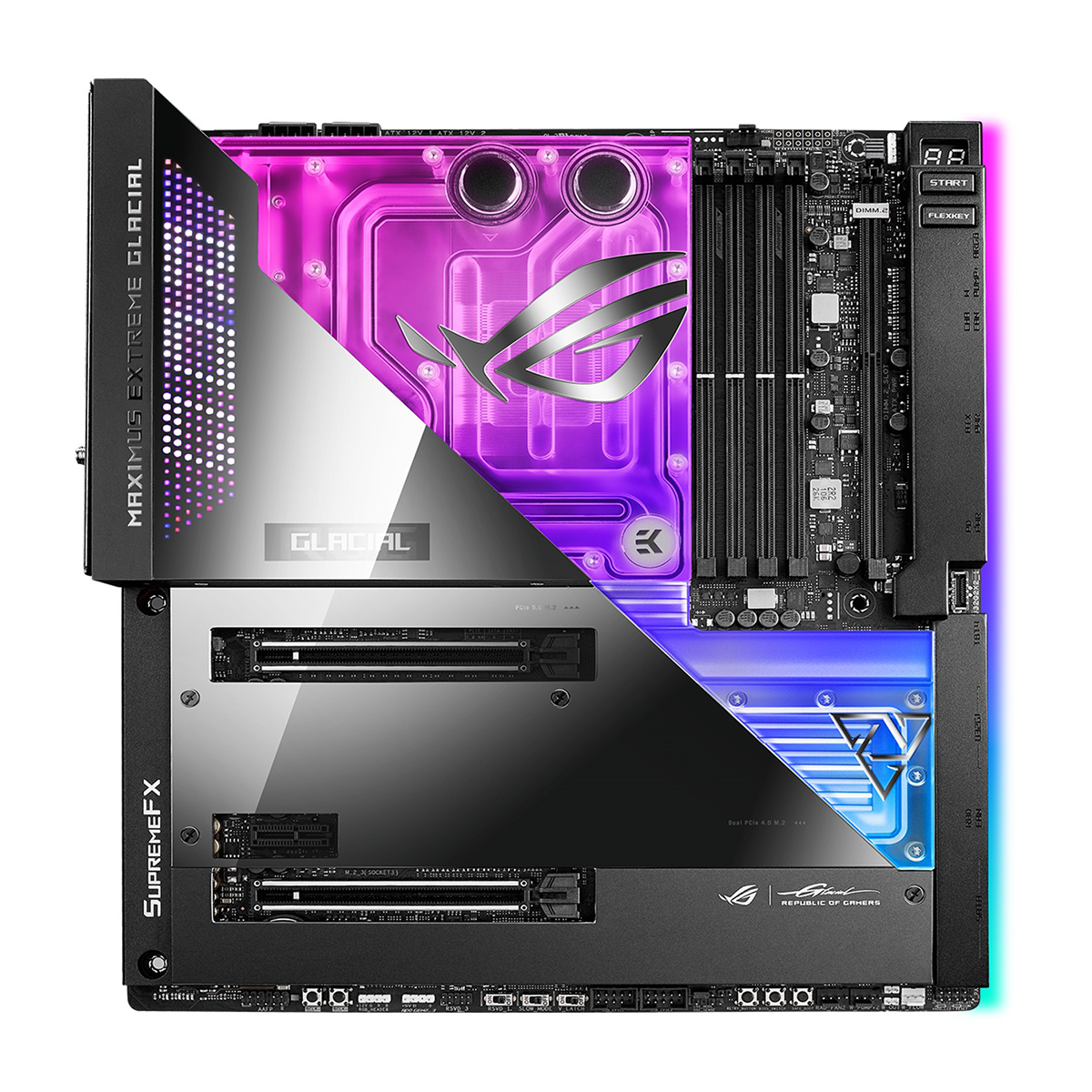 مادربرد ایسوس مدل ROG MAXIMUS Z690 EXTREME GLACIAL مادربرد ایسوس مدل ROG MAXIMUS Z690 EXTREME GLACIAL