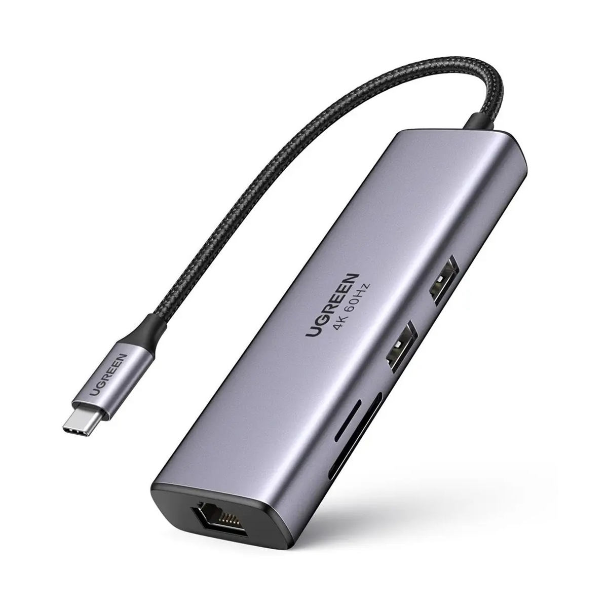 هاب USB-C یوگرین 7 پورت مدل CM512 90568 هاب USB-C یوگرین 7 پورت مدل CM512 90568