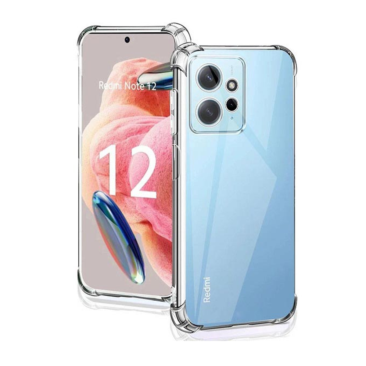 قاب گوشی شیائومی Redmi Note 12 4G مدل ژله ای کپسولی قاب گوشی شیائومی Redmi Note 12 4G مدل ژله ای کپسولی
